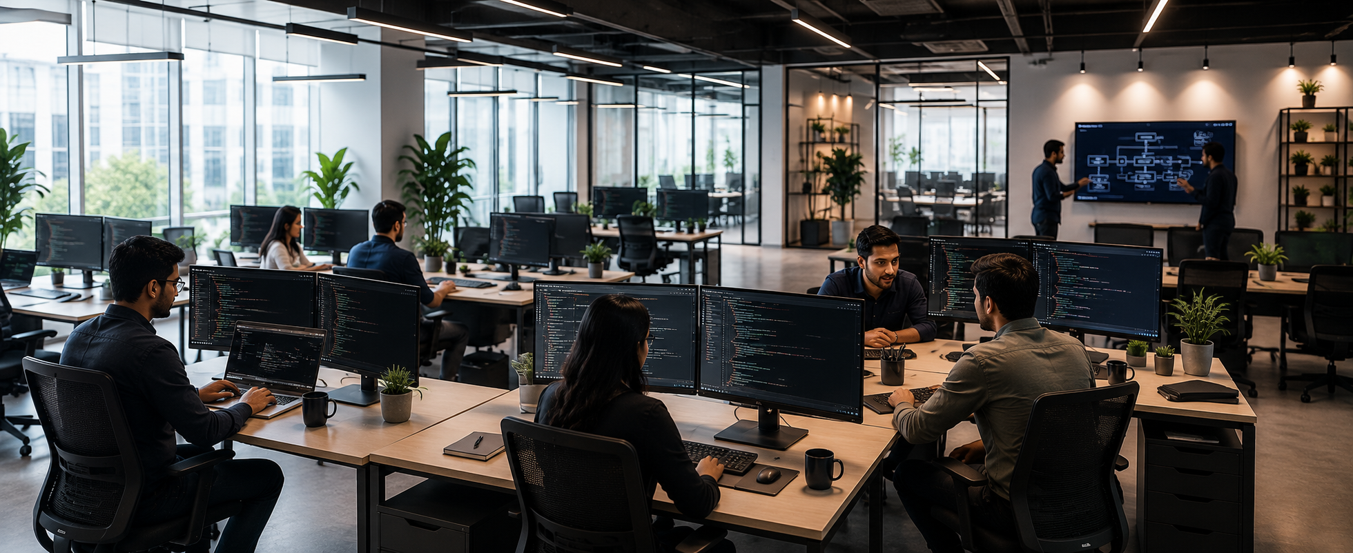 Nexuron team building AI-powered software and digital products